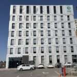 Здание клиники в Караганде