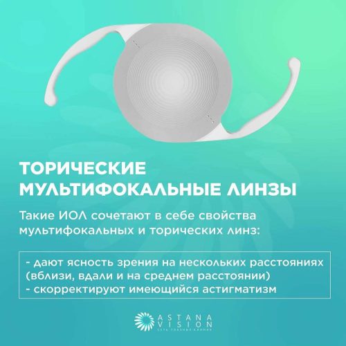 Какие типы факичных интраокулярных линз существуют?